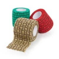 KRUUSE SafeVet selvklæbende bandage 5 cm x 4,5 m mix farver