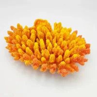 Kunstig koral Acropora millepora (Yellow/Pink)