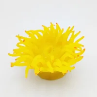 Kunstig koral Heteractis crispa M (Yellow)