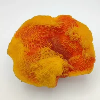 Kunstig koral Turbinaria reniformis (Orange) 17x16x7 cm