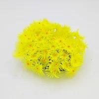 Kunstig koral Zoanthus (Yellow) 8x6x5 cm