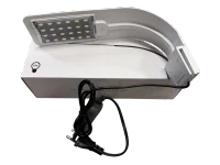 LED lampe 10 Watt X5 hvid - Superslim lys til nanoakvarier