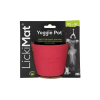 LickiMat Wobble Pot Pink Ø 10 cm - slikkeskål til hunde