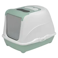 Moderna Flip Cat Jumbo kattetoilet Soft Green 57,8 x 43,9 x 41,5 cm