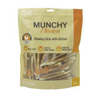Munchy tyggeben kylling XL pose 800 g