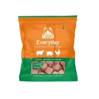 MUSH Everyday Grøn okse gris kylling 3 kg - råfoder til hund