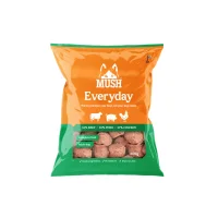 MUSH Everyday Grøn okse gris kylling 800 g - råfoder til hund