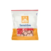 MUSH Sensitive Beef okse 3 kg - benfrit råfoder til hund