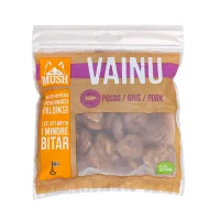 MUSH VAINU Træningsgodbidder Gris 150 g - sunde frysetørrede hundesnacks