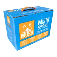 MUSH Vaisto Blå Okse Kalkun Laks 10 kg - Naturlig hundefoder af høj kvalitet