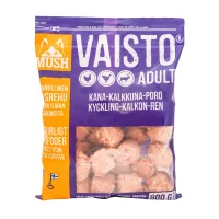 MUSH Vaisto Lilla Kylling Kalkun Rensdyr 800 g - Naturligt hundefoder