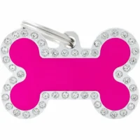 My Family Glamour Ben hundetegn stor pink