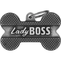 My Family Hundetegn Ben XL Lady Boss Sølv