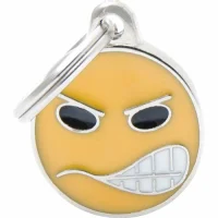My Family Hundetegn Charm Emoticon Angry