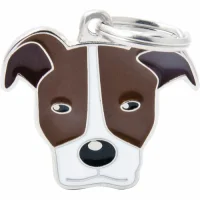 My Family Hundetegn Friends Amerikansk Pitbullterrier Brun