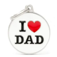 My Family Hundetegn I Love Dad