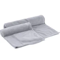 Nardo fleece hundetæppe 70 x 100 cm Grå