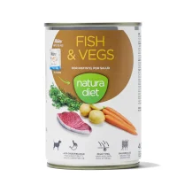 Natura Diet Adult Hund Fisk Vådfoder 400 g - naturligt og smagfuldt