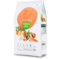 Natura Diet Daily Mini Hundefoder 3 kg - Sund ernæring til små hunde
