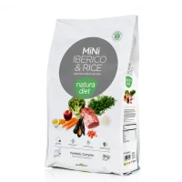 Natura Diet Iberico & Ris Mini 3 kg - Hundefoder til små voksne hunde