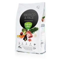 Natura Diet Iberico og Ris Hundefoder 3 kg - Naturlig ernæring