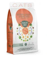Natura Diet Kattefoder Adult Sterilised Laks 1,5 kg - til steriliserede katte