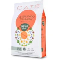 Natura Diet Kattefoder Adult Sterilised Laks 3 kg - til steriliserede katte