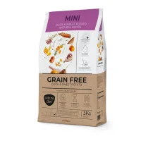 Natura Diet Kornfri And og sød kartoffel Mini 3 kg - kornfrit hundefoder til små hunde