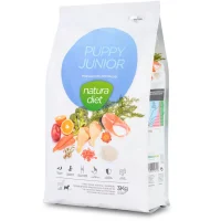 Natura Diet Puppy Junior Hvalpefoder 3 kg - Sund start til din hvalp