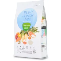 Natura Diet Puppy Junior Mini 3 kg - Sundt hvalpefoder til små racer