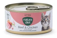 Natura Diet Vådfoder Kitten Beef and Chicken 85 g