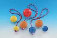 Nobby Rågummi bold 8,5 cm - slidstærkt hundelegetøj