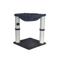 Nordic Paws Kradsetræ med seng Nala Grå 50 cm