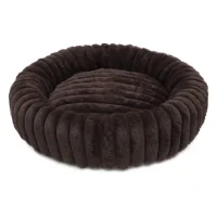 Nordic Paws Ripple Comfort hundeseng M Espresso 76,5 x 76,5 x 18,5 cm