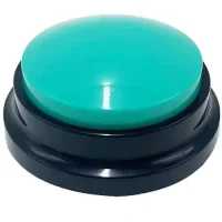 Optag knap til hunde og katte Turquoise - interaktiv læring til kæledyr