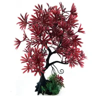 Ozami Plastic Plant red Bonsai 15x30cm