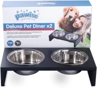 Pawise Deluxe Diner dobbeltskål 2x750 ml