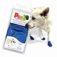 Pawz hundesko Medium 7,6 cm blå