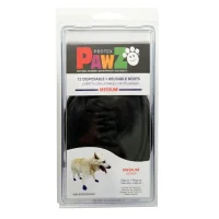 Pawz hundesko Medium 7,6 cm sort
