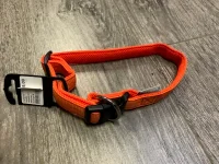 Petlando Hundehalsbånd i Neopren Orange M - let og komfortabelt hundehalsbånd