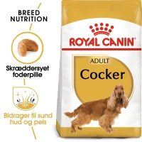 Royal Canin Cocker Spaniel Adult 12 kg - tørfoder til voksne hunde