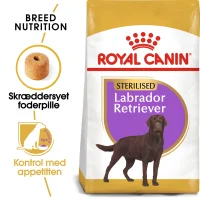 Royal Canin Labrador Retriever Sterilised Adult 12 kg - tørfoder til voksne hunde