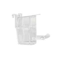 Savic Foderstation 50 ml med siddeplads i Acryl 7x7,5x6 cm