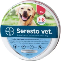 Seresto Vet Loppe og flåt Halsbånd til store hunde