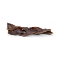 Snackit Flettet Kamelhud 15 cm - naturlig tyggesnack