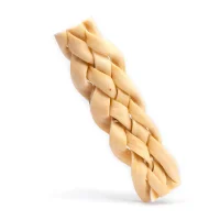 Snackit Gigant Flettet Oksehud 25 cm - Ekstra robust tyggeben