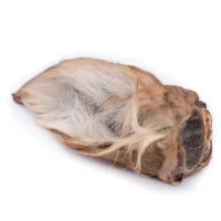 Snackit hesteører med pels 2 stk