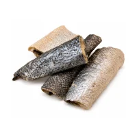 Snackit Lakseskind 15 cm 50 g - tørret fiskeskind til hund
