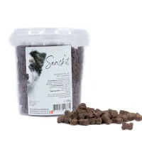 Snackit Semi-Moist Mini Bones med Lam 500 g - bløde hundesnacks