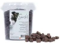 Snackit Semi-Moist Mini Bones med Vildt 500 g - bløde hundesnacks